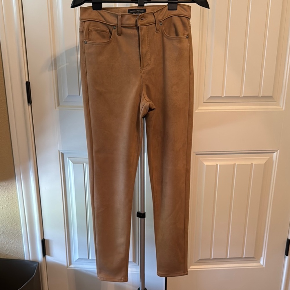 Banana Republic Tan Skinny Jeans Cotton Blend